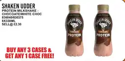 Bestway Shaken Udder protein milkshake offer