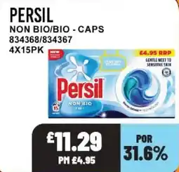Bestway Persil non bio/bio - caps offer