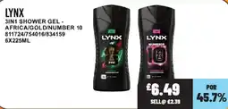 Bestway Lynx 3in1 shower gel offer