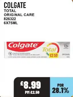 Bestway Colgate total original care offer