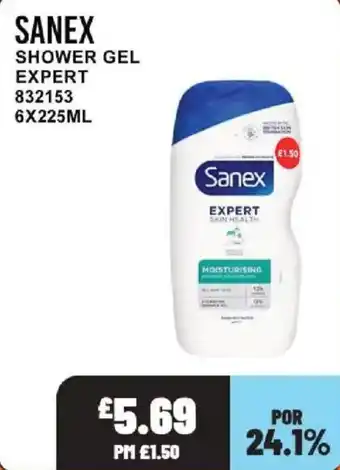 Bestway Sanex shower gel expert offer