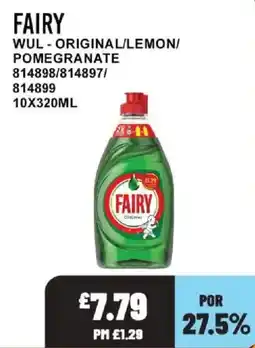 Bestway Fairy dishwashing liquid offer