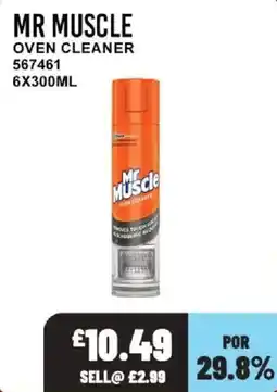 Bestway Mr Muscle oven cleaner offer