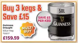 Bestway Guinness Draught 50Ltr Keg offer
