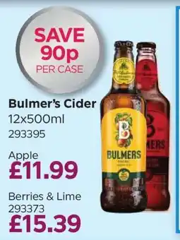 Bestway Bulmer’s Cider Apple offer