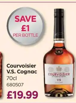 Bestway Courvoisier V.S. Cognac offer