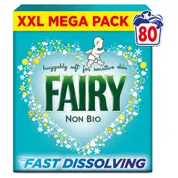 Iceland Fairy Non Bio Washing Powder 80 Washes offer