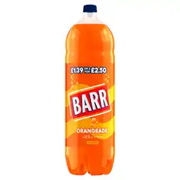 Iceland BARR Orangeade Soft Drink Bottle 2L PM £1.39 2/2.50 offer