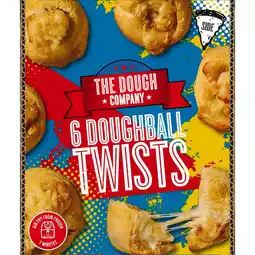 Iceland The Dough Company 6 Doughball Twists 200g offer