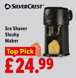 Lidl Silvercrest ice shaver slushy maker offer