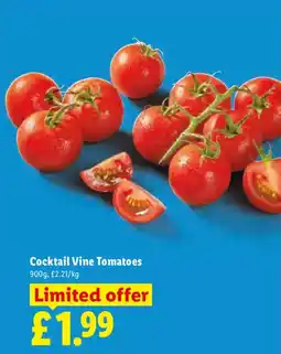 Lidl Cocktail Vine Tomatoes offer