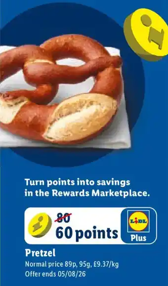 Lidl Pretzel offer