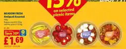 Lidl Meadow Fresh Antipasti Assorted offer
