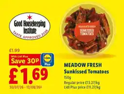 Lidl Meadow Fresh Sunkissed Tomatoes offer