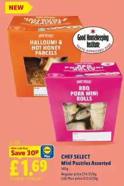 Lidl Chef Select Mini Pastries Assorted offer
