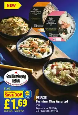 Lidl Deluxe Premium Dips Assorted offer