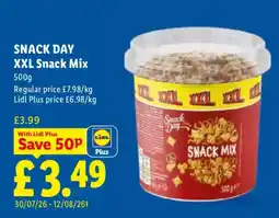 Lidl Snack Day XXL Snack Mix offer