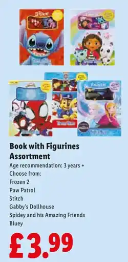 Lidl Book with Figurines Assortment offer