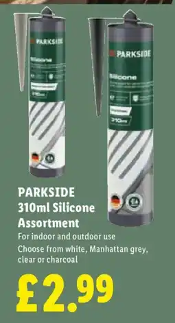 Lidl Parkside silicone assortment offer