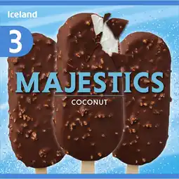 Iceland Iceland 3 Majestics Coconut 189g offer