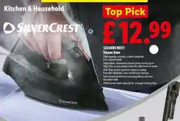 Lidl SILVERCREST Steam Iron offer