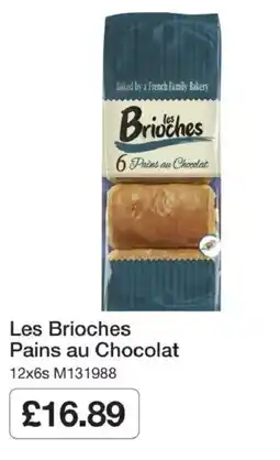 Booker Wholesale Les brioches pains au chocolat offer