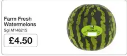 Booker Wholesale Farm Fresh Watermelons offer