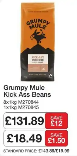 Booker Wholesale Grumpy Mule Kick Ass Beans offer