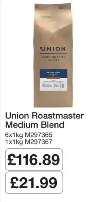 Union Roastmaster Medium Blend