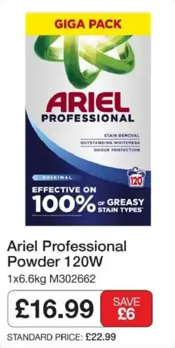 Booker Wholesale Ariel Professional Powder offer