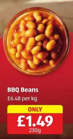 Aldi Bbq beans offer