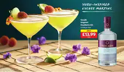 Aldi Toradh original raspberry gin offer