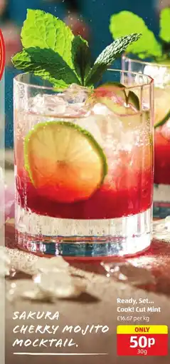 Aldi Ready set cook cut mint offer