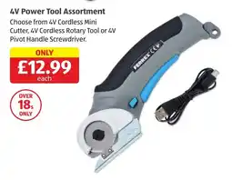 Aldi Ferrex 4v power tool assortment offer