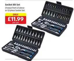 Aldi Socket Bit Set offer