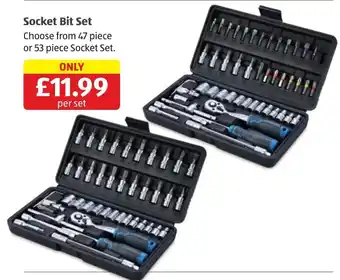 Aldi Socket Bit Set offer