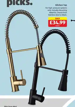 Aldi Kitchen Tap offer