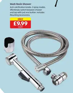 Aldi Wash Basin Shower offer