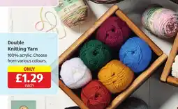 Aldi Double Knitting Yarn offer