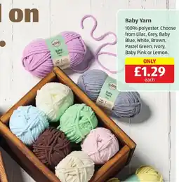 Aldi Baby Yarn offer