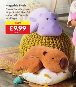 Aldi Huggable Plush offer