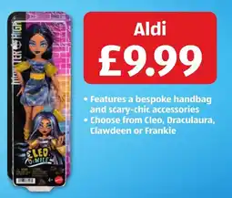 Aldi Aldi monster high doll offer
