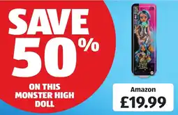 Aldi Monster High doll offer