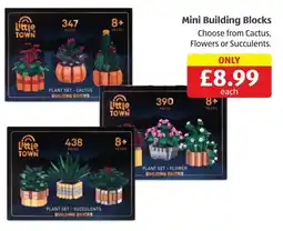 Aldi Little Town Mini Building Blocks offer