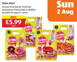Aldi Zuru slime mart offer