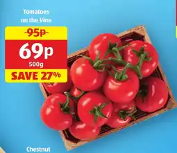 Aldi Tomatoes on the Vine offer