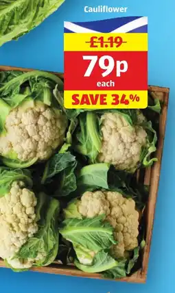 Aldi Cauliflower offer
