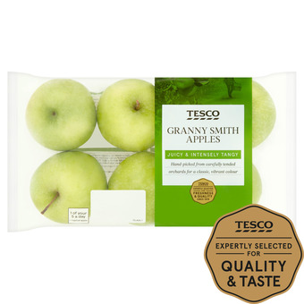 Tesco Tesco Granny Smith Apple Minimum 5 Pack offer