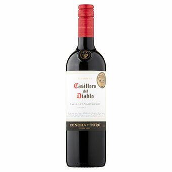 Tesco Casillero Del Diablo Cabernet Sauvignon 75Cl offer