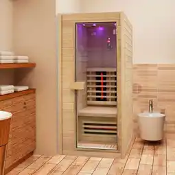 Costco Insignia Luxury 1 Person Far Infrared Indoor Sauna offer